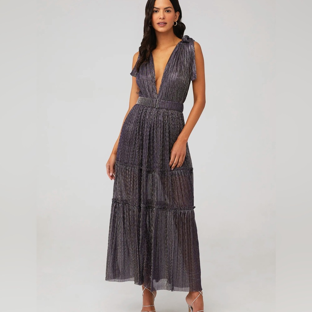 COPY - Sabina Musayev Helena dress in purple